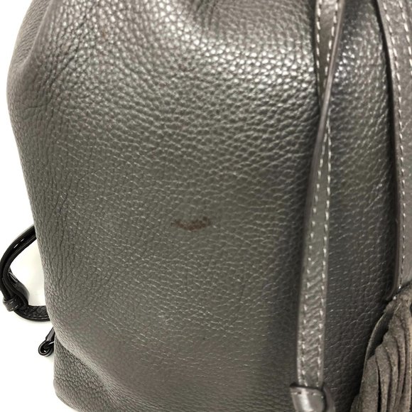 Rebecca Minkoff Grey Drawstring Backpack main image 7